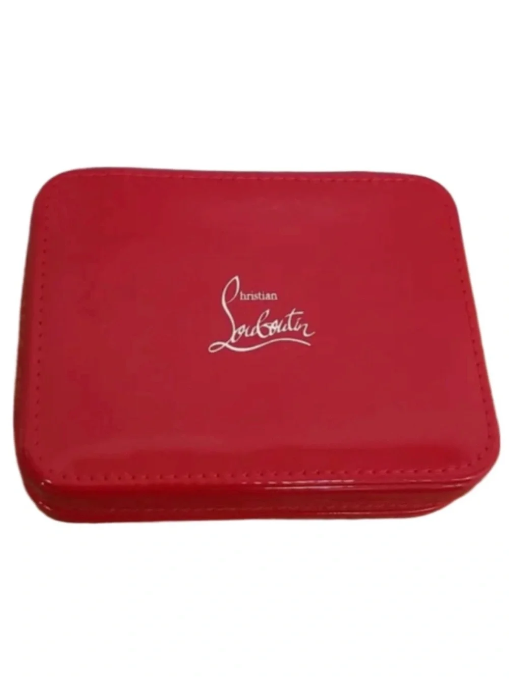 Christian Louboutin Vanity Patent Red Case Exclusive VIP Gift  NEW